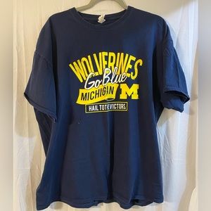 Michigan Wolverines Front Graphic Tee